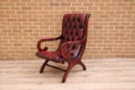 Chesterfield Slipper Chair - Image 3