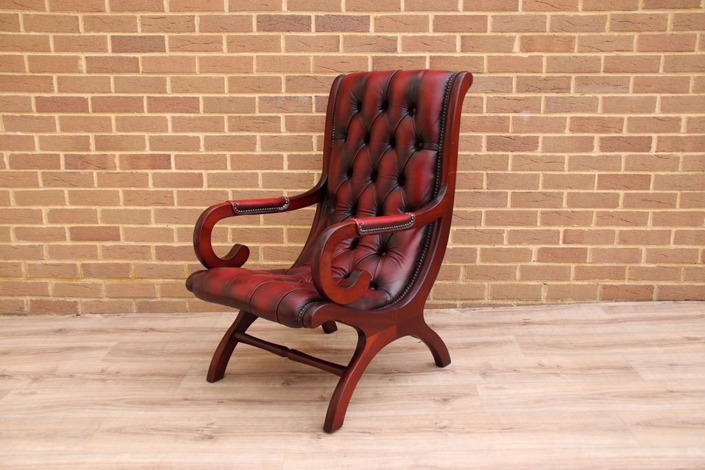 Pair of Chesterfield Slipper Chairs - Image 12