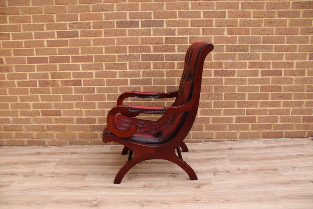 Pair of Chesterfield Slipper Chairs - Image 13