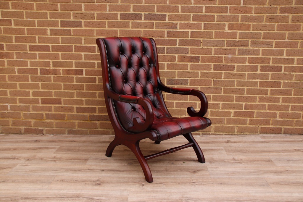 Pair of Chesterfield Slipper Chairs - Image 16