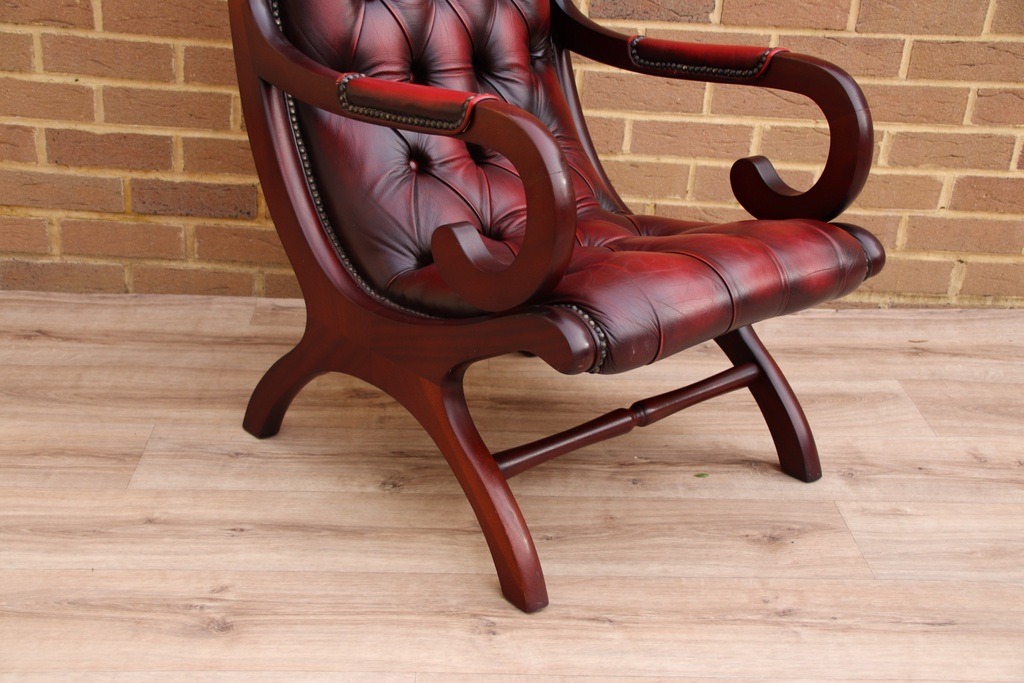 Pair of Chesterfield Slipper Chairs - Image 18