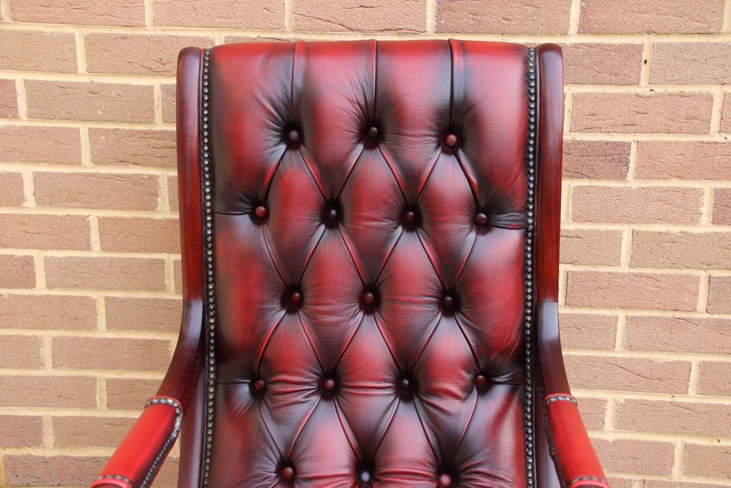 Pair of Chesterfield Slipper Chairs - Image 21