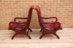 Pair of Chesterfield Slipper Chairs - Image 6