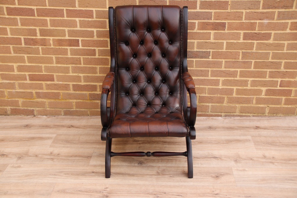 Chesterfield Slipper Chair - Image 2