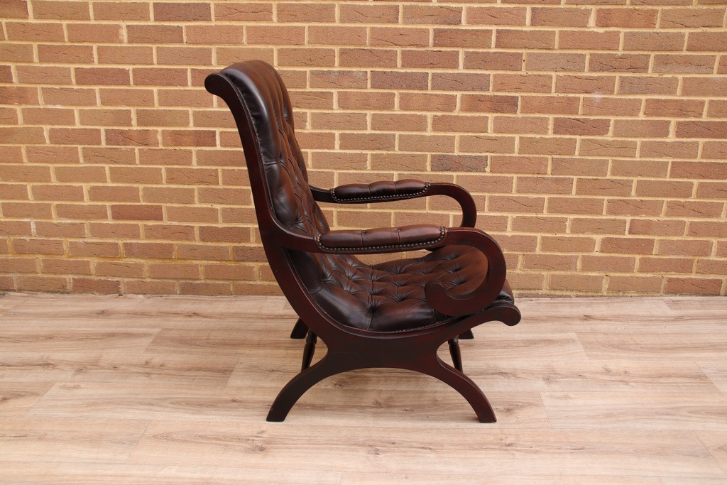 Chesterfield Slipper Chair - Image 6