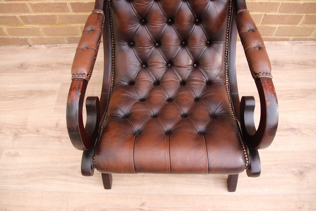 Chesterfield Slipper Chair - Image 14