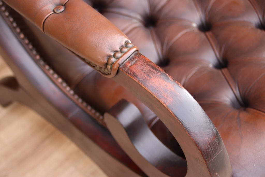 Chesterfield Slipper Chair - Image 15