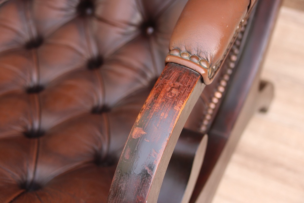 Chesterfield Slipper Chair - Image 16