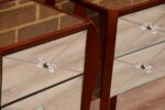 Pair of Glass Laura Ashley Bedside Tables - Image 13