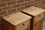 Pair of Antique Bedside Cabinets - Image 14