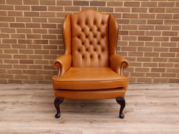 Chesterfield Vintage Wingback Armchair