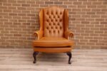 Chesterfield Vintage Wingback Armchair - Image 2