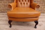 Chesterfield Vintage Wingback Armchair - Image 11
