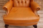 Chesterfield Vintage Wingback Armchair - Image 13