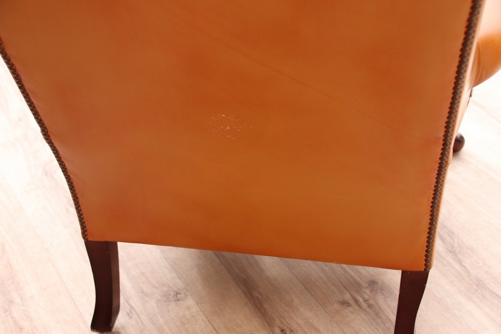 Chesterfield Vintage Wingback Armchair - Image 16
