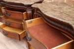 Pair of Elegant Bedside Chests with Marble - Image 13