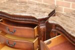 Pair of Elegant Bedside Chests with Marble - Image 15