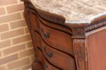 Pair of Elegant Bedside Chests with Marble - Image 23