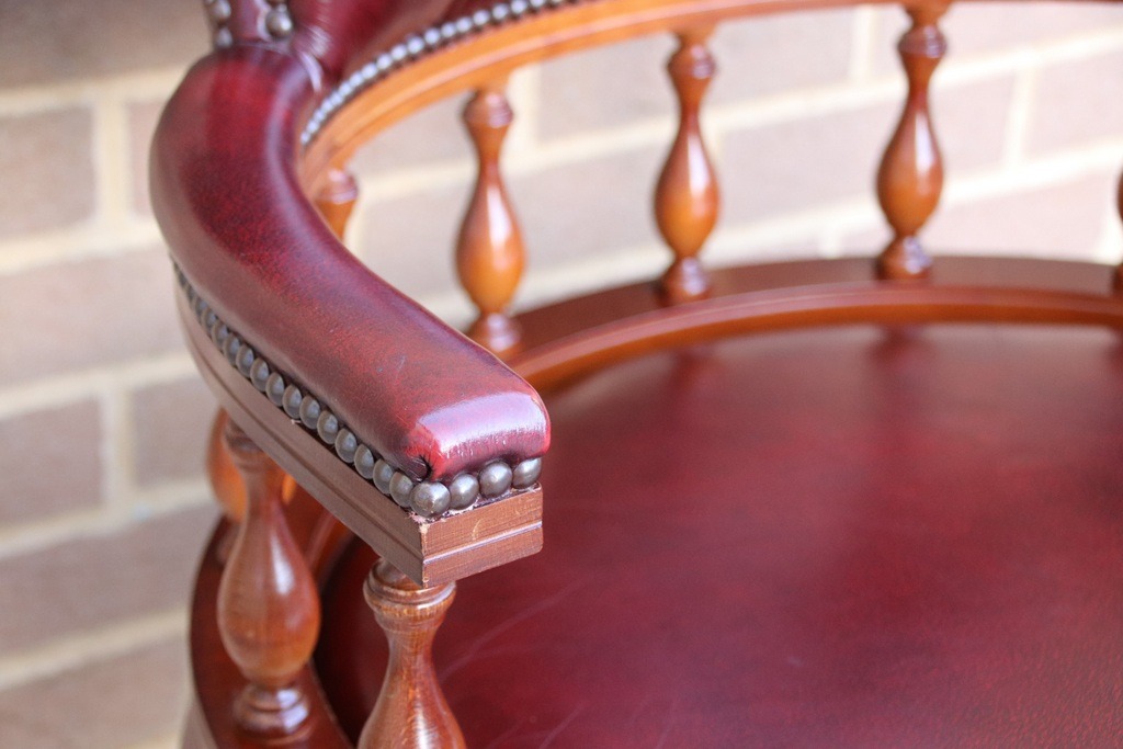 Chesterfield Captains Chair - Image 14