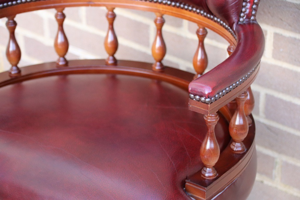 Chesterfield Captains Chair - Image 15