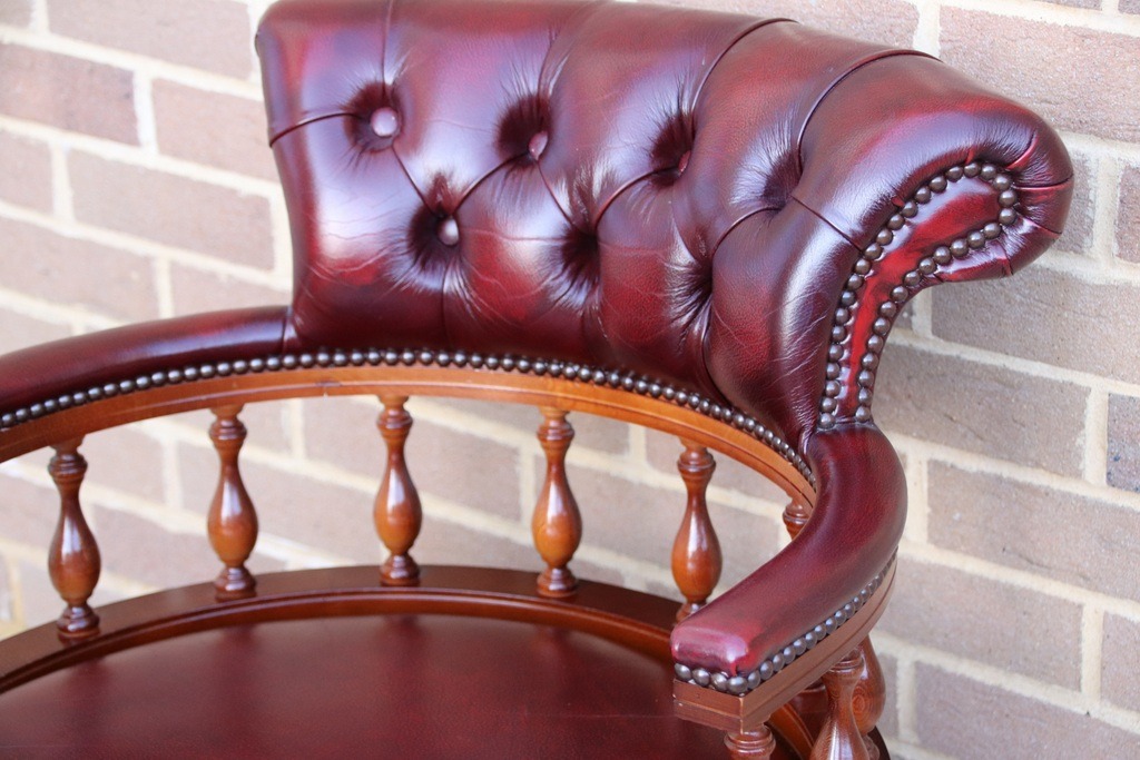 Chesterfield Captains Chair - Image 16