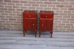 Pair of Queen Anne Bedside Tables