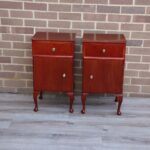 Pair of Queen Anne Bedside Tables