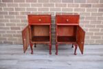 Pair of Queen Anne Bedside Tables - Image 3