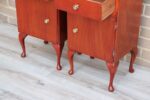 Pair of Queen Anne Bedside Tables - Image 10