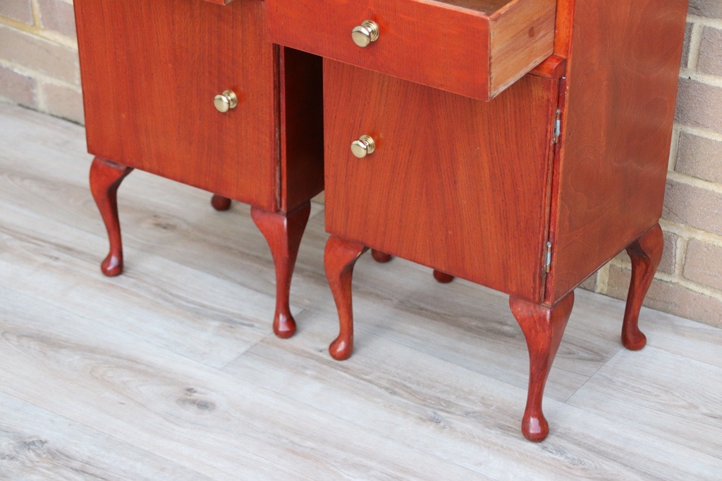 Pair of Queen Anne Bedside Tables - Image 10
