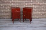 Pair of Queen Anne Bedside Tables - Image 11