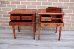 Pair of Compact Bedside Tables - Image 9