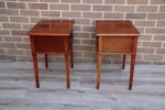 Pair of Compact Bedside Tables - Image 11