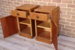 Pair of Mid-Century Oak Bedside Cabinets - Image 8