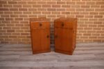 Pair of Mid-Century Oak Bedside Cabinets - Image 12