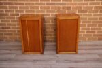 Pair of Mid-Century Oak Bedside Cabinets - Image 13