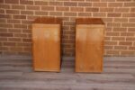 Pair of Mid-Century Oak Bedside Cabinets - Image 14