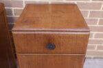 Pair of Mid-Century Oak Bedside Cabinets - Image 19