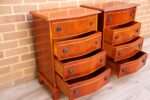 Pair of Yew Bedside Tables - Image 8