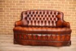 Wade Vintage Chesterfield Sofa - Image 8