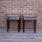 Laura Ashley Pair of Mirrored Bedside Tables