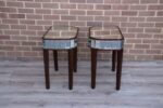 Laura Ashley Pair of Mirrored Bedside Tables - Image 6
