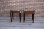 Laura Ashley Pair of Mirrored Bedside Tables - Image 7