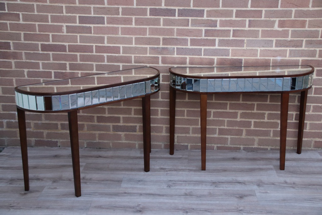 Pair of Laura Ashley Mirrored Consoles - Image 2