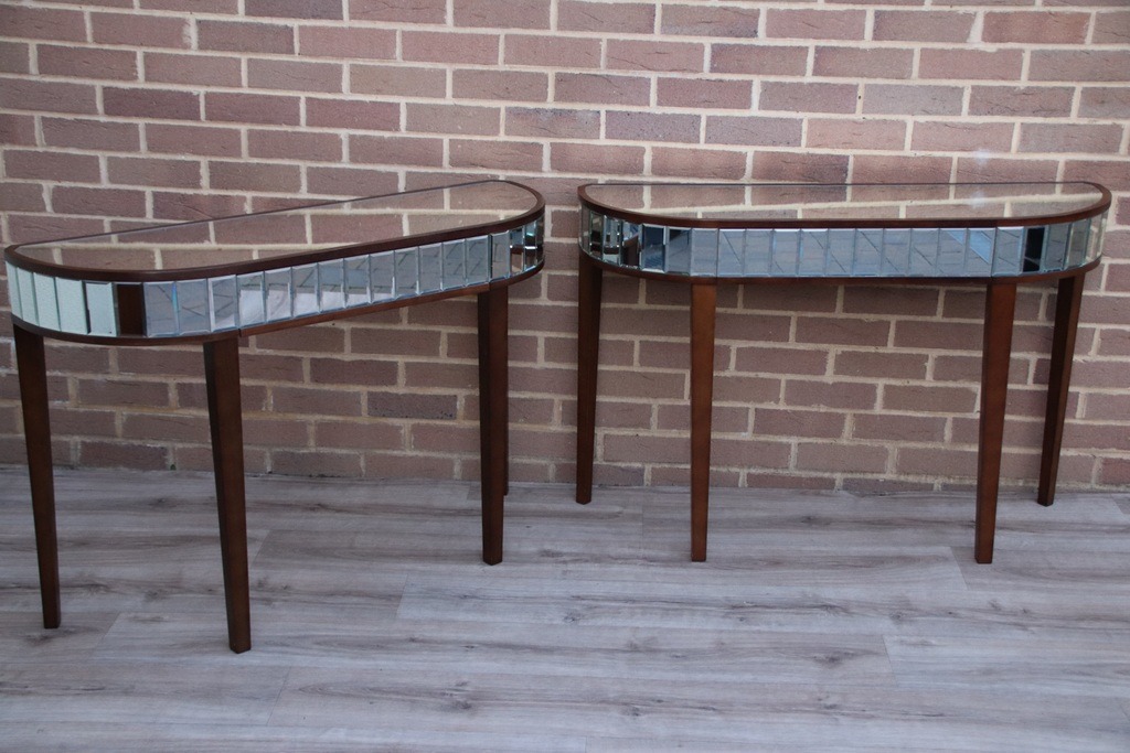 Pair of Laura Ashley Mirrored Consoles - Image 3