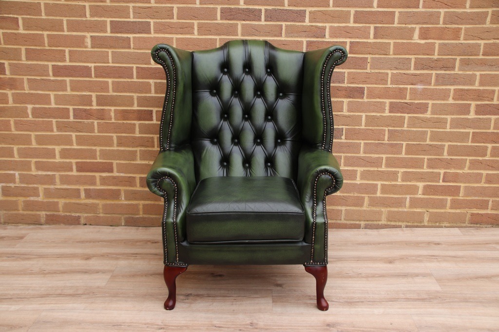 Chesterfield Wingback Armchair - Image 2