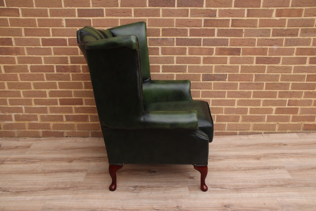 Chesterfield Wingback Armchair - Image 6