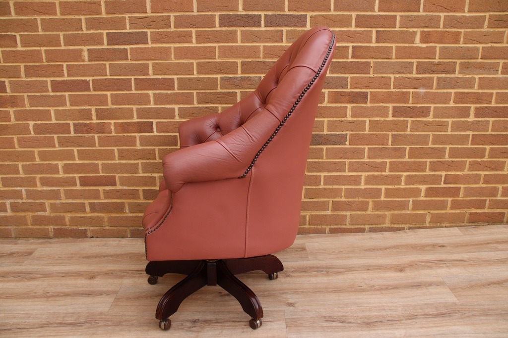 Pair of Chesterfield Directors Chairs - Image 11