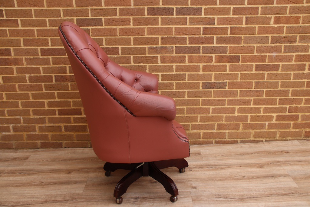 Pair of Chesterfield Directors Chairs - Image 13