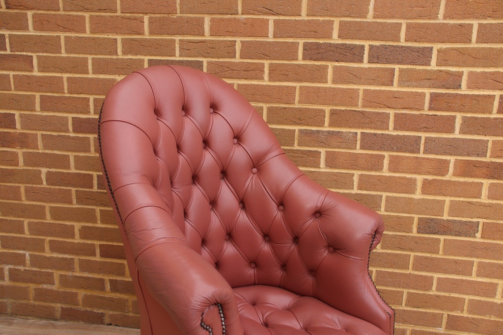 Pair of Chesterfield Directors Chairs - Image 14
